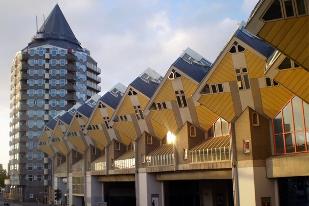 Kubuswoningen Rotterdam Blaak.